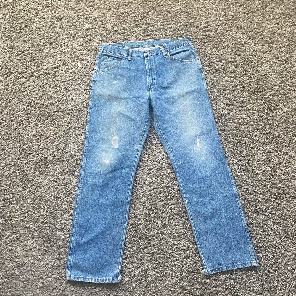 Wrangler distressed vintage jeans